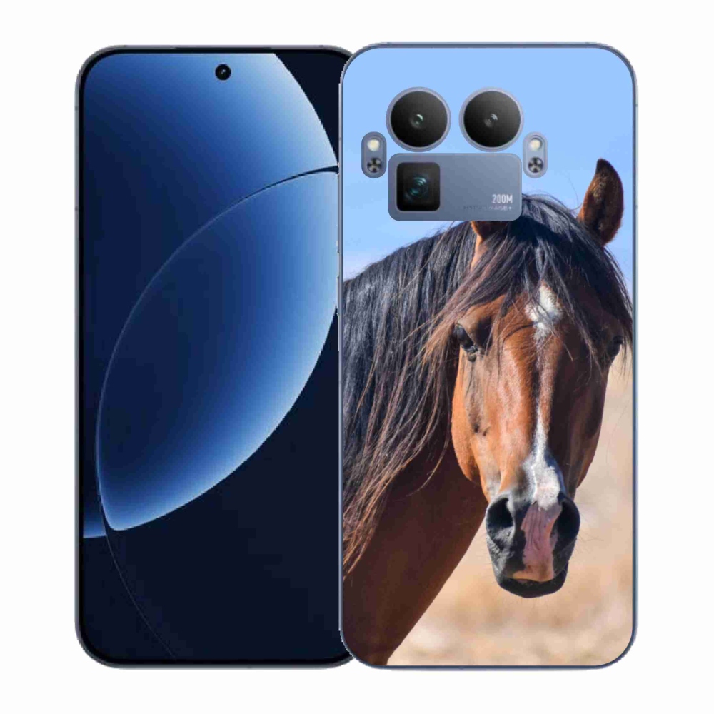 Zselés borítás mmCase a Realme GT 8 Pro 5G számára - csendes ló