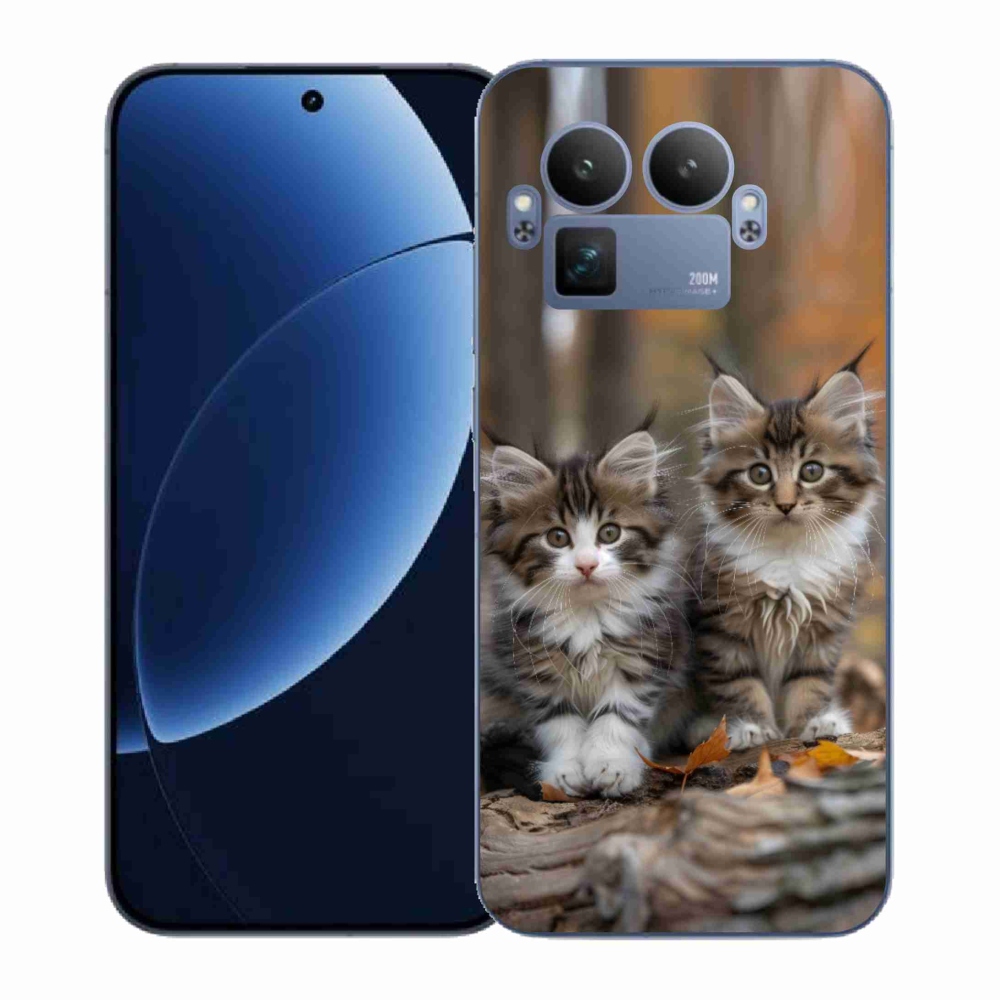 Zselés borítás mmCase a Realme GT 8 Pro 5G készülékhez - cat duo 3