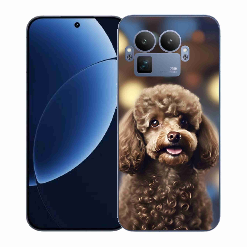 Gél borítás mmCase a Realme GT 8 Pro 5G számára - aranyos uszkár
