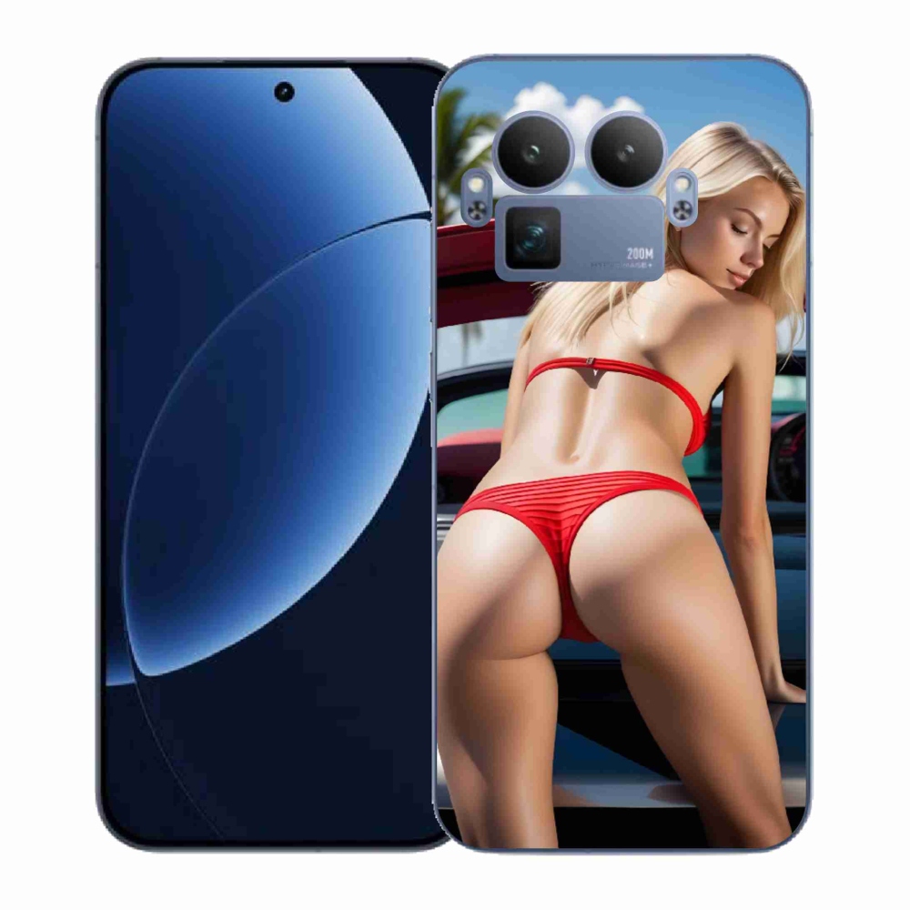Gél borítás mmCase a Realme GT 8 Pro 5G-n - szexi nő 2