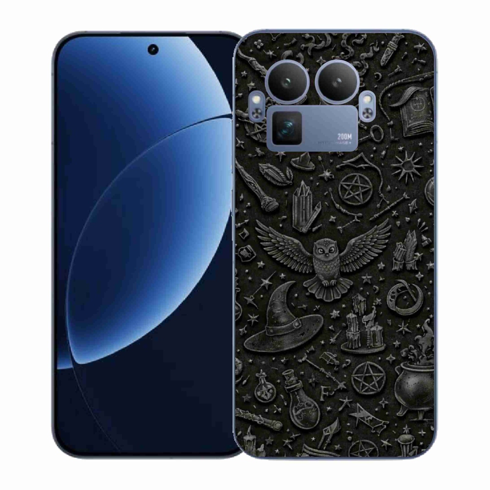 Gél borítás mmCase a Realme GT 8 Pro 5G-n - sötét varázslat világa