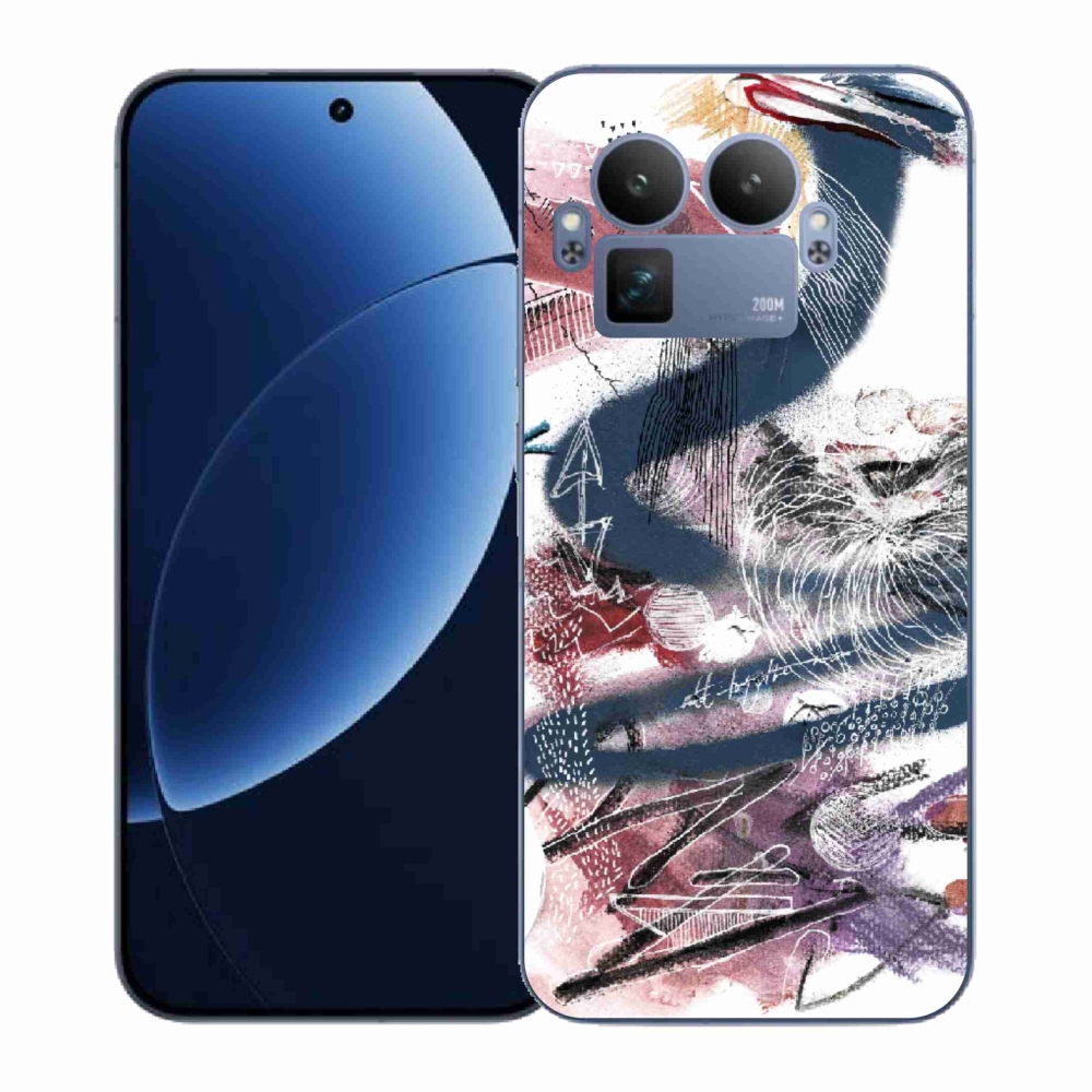 Gél borítás mmCase a Realme GT 8 Pro számára - absztrakt motívum 28