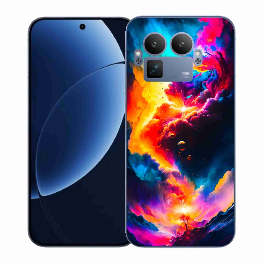 Gél borítás mmCase a Realme GT 8 Pro számára - absztrakt motívum