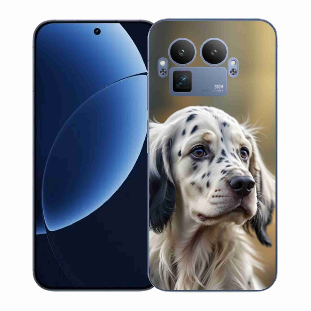 Gél borítás mmCase a Realme GT 8 Pro készülékhez - English Setter