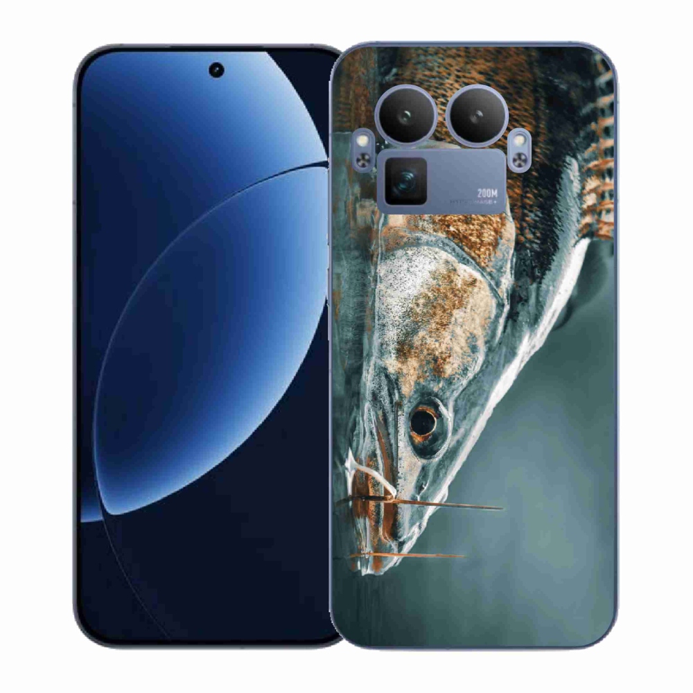 Gél borítás mmCase a Realme GT 8 Pro számára - ananász