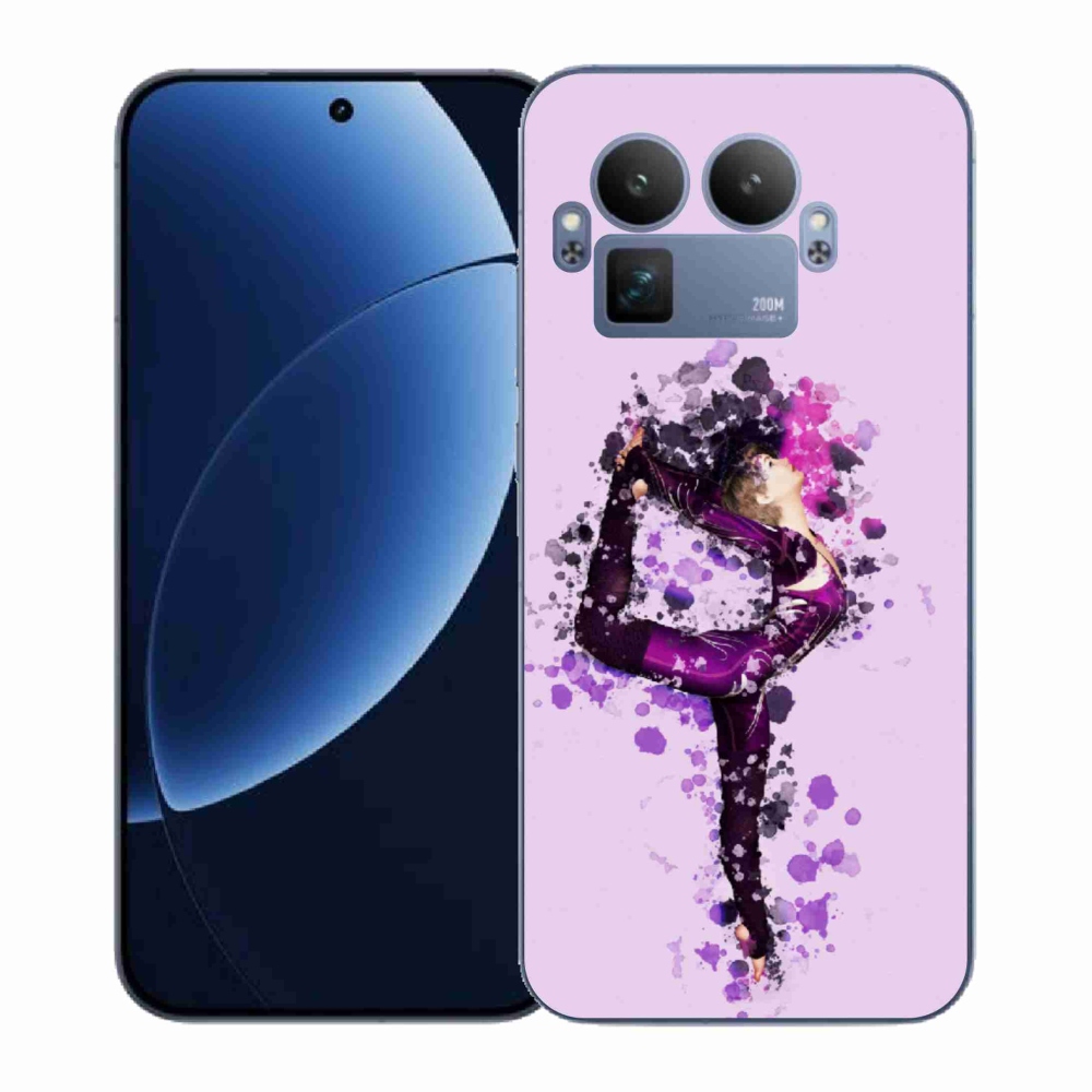 Gél borítás mmCase a Realme GT 8 Pro készülékre - piros rózsa