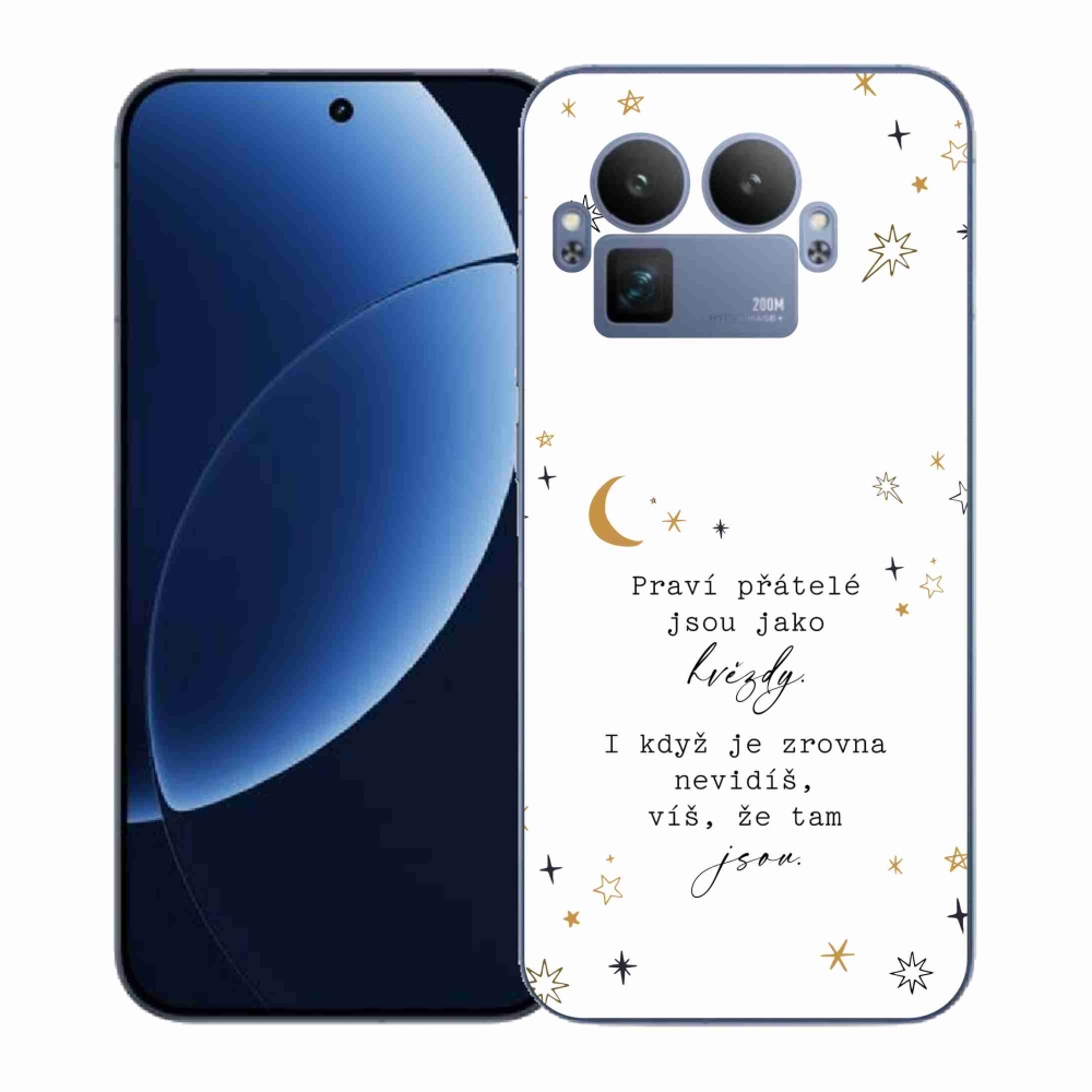 Gél borítás mmCase a Realme GT 8 Pro készülékre - Idézet 6 fehér háttér