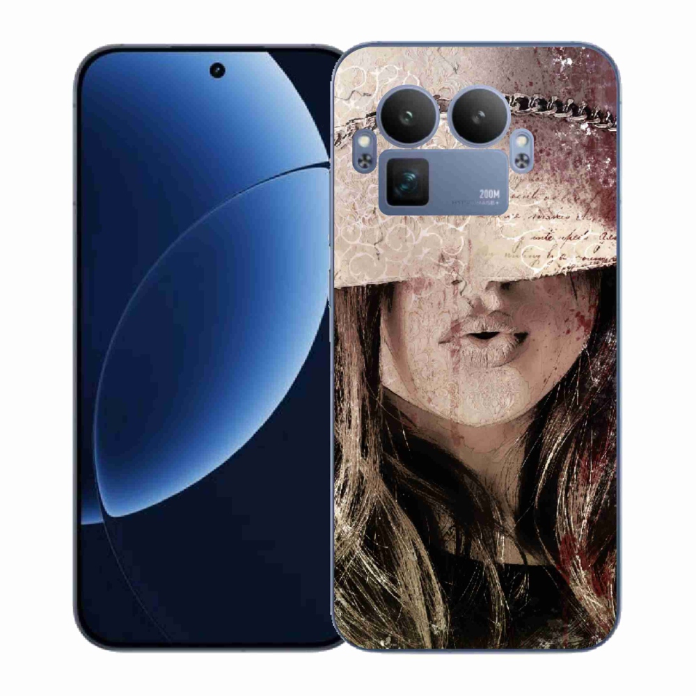 Gél borítás mmCase a Realme GT 8 Pro-n - lány