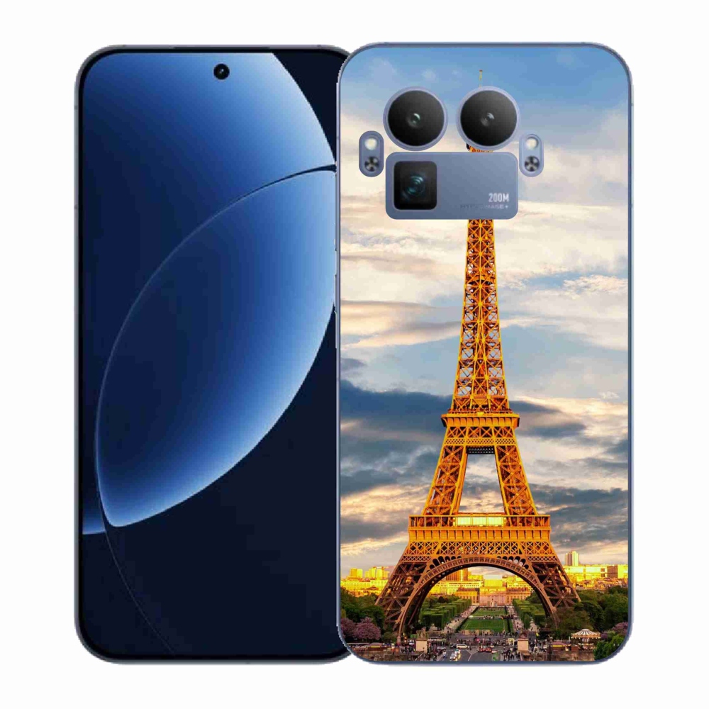 Gél borítás mmCase a Realme GT 8 Pro készülékhez - eiffel torony 3