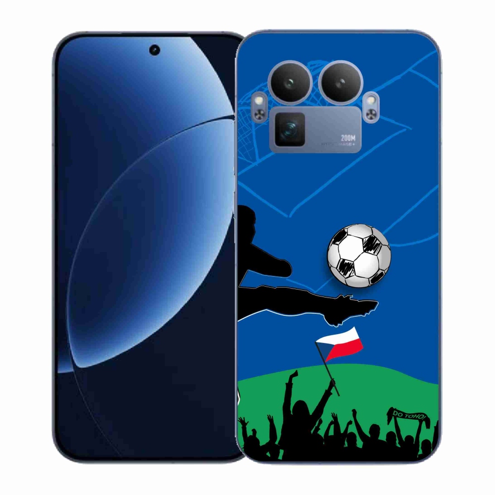 Gél borítás mmCase a Realme GT 8 Pro-hoz - futballrajongóknak