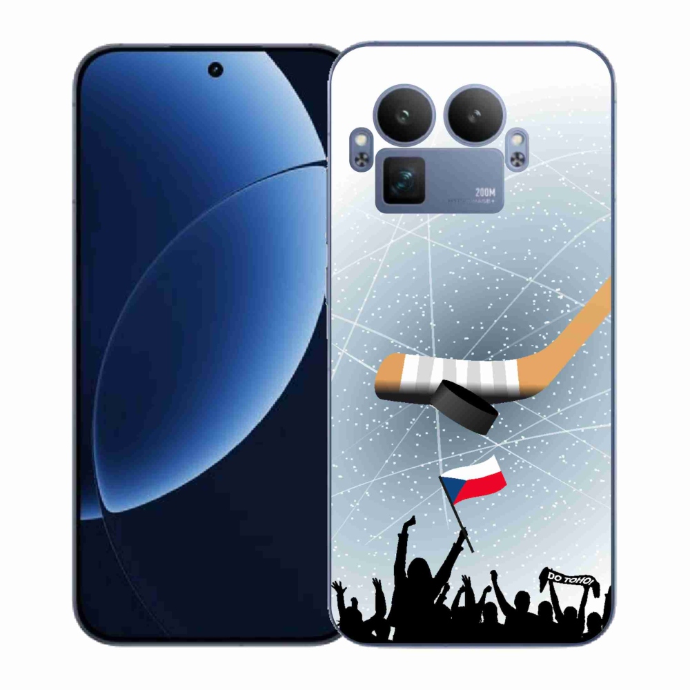 Gél borítás mmCase a Realme GT 8 Pro számára - hoki rajongóknak