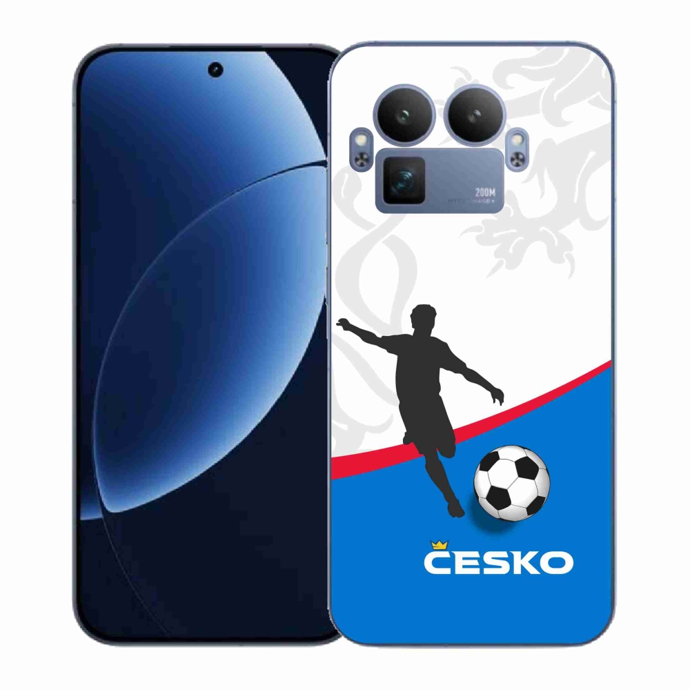 Gél borítás mmCase for Realme GT 8 Pro - Soccer Csehország 1