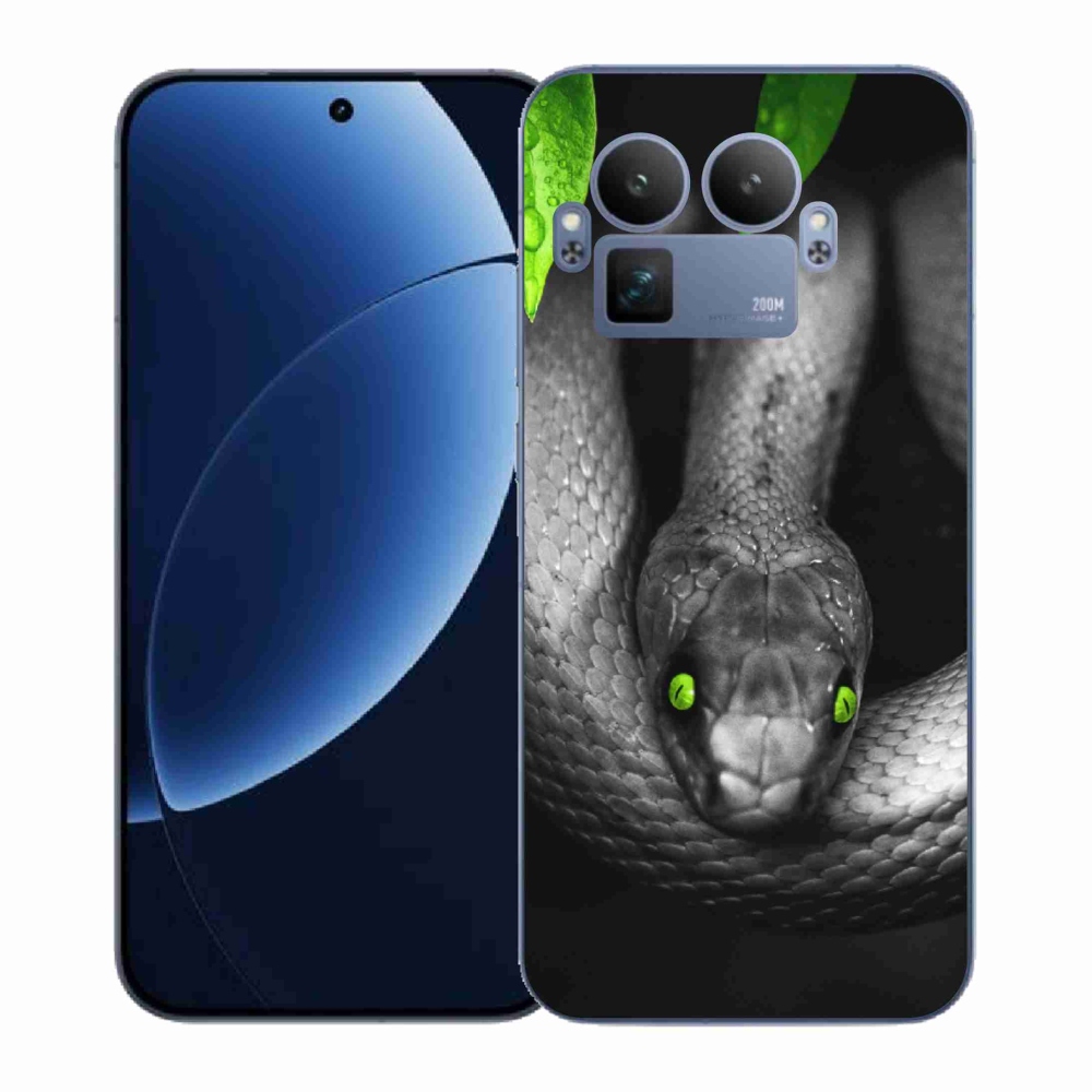 Gél borítás mmCase a Realme GT 8 Pro készülékhez - kígyó