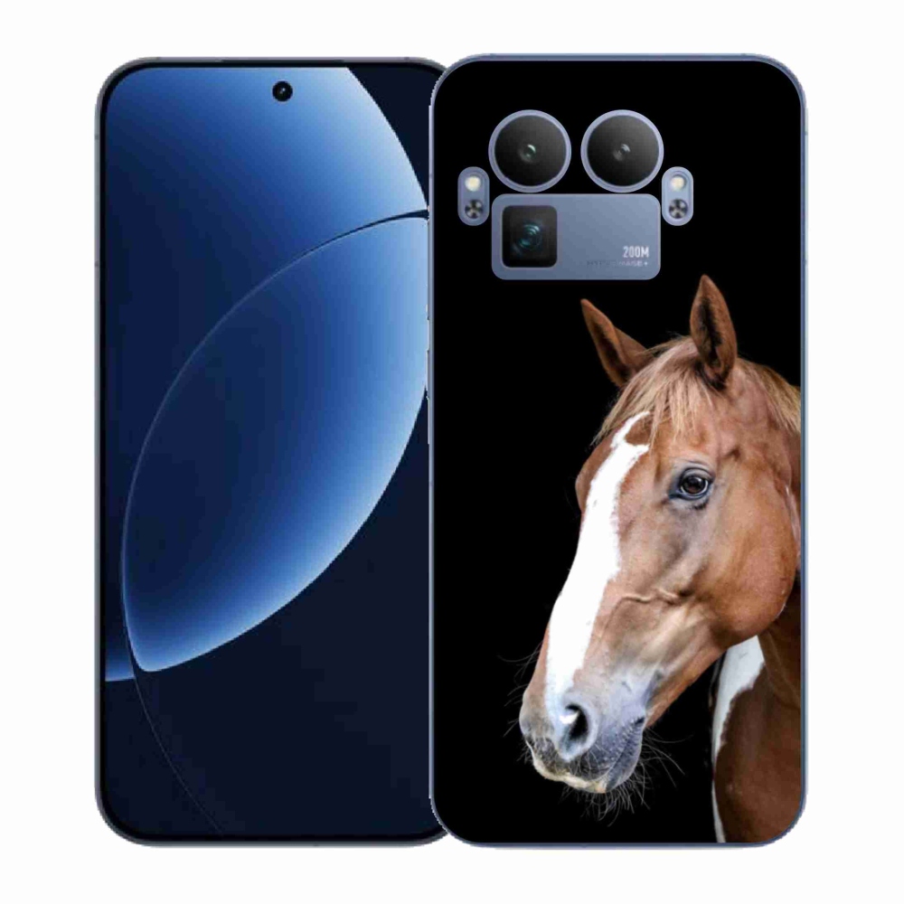 Zselés borítás mmCase a Realme GT 8 Pro-hoz - barna ló 3