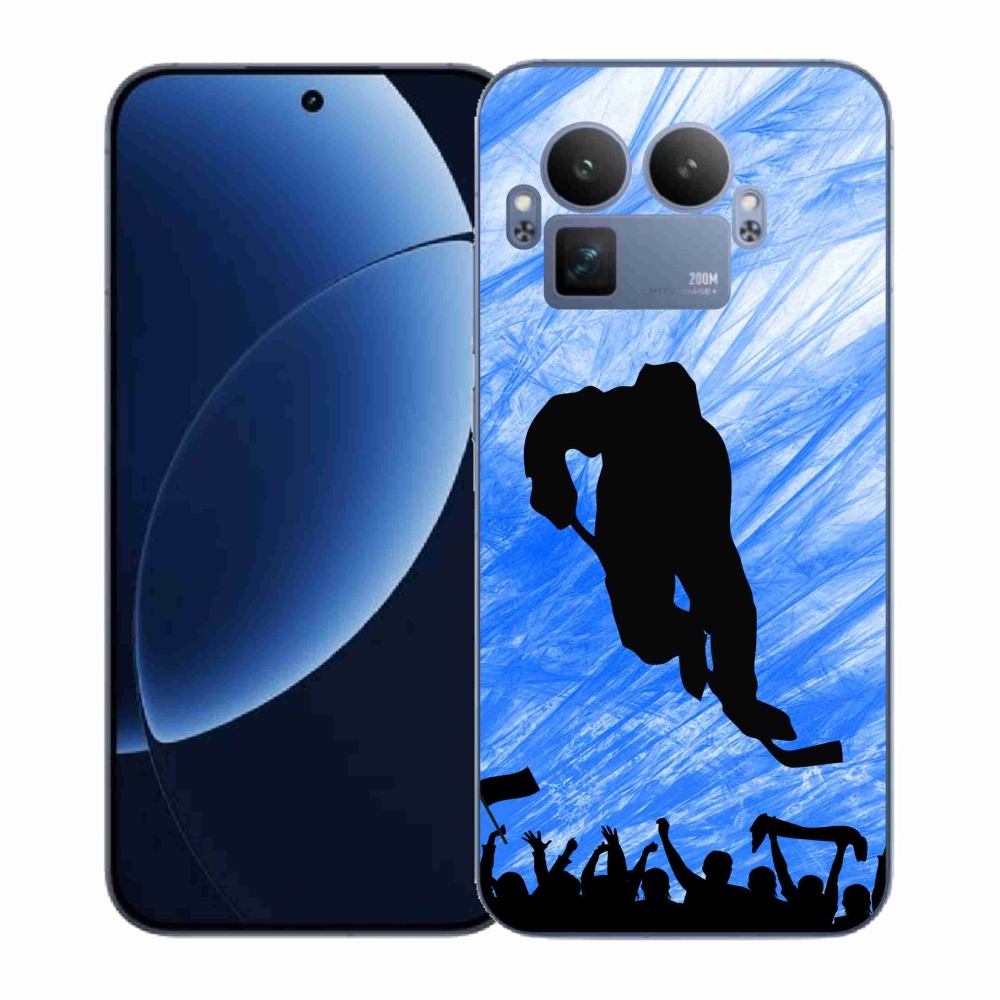 Gél borítás mmCase a Realme GT 8 Pro-n - hokijátékos