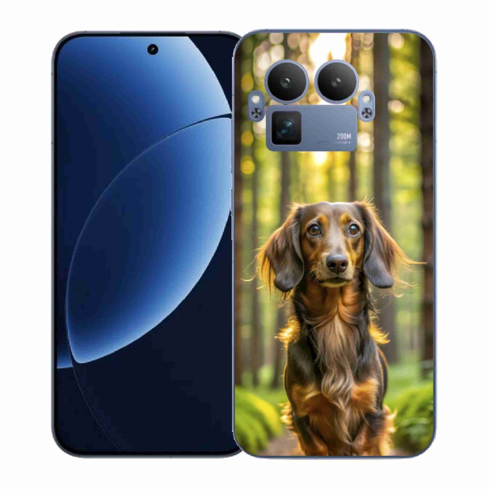 Gél borítás mmCase a Realme GT 8 Pro készülékhez - tacskó 4