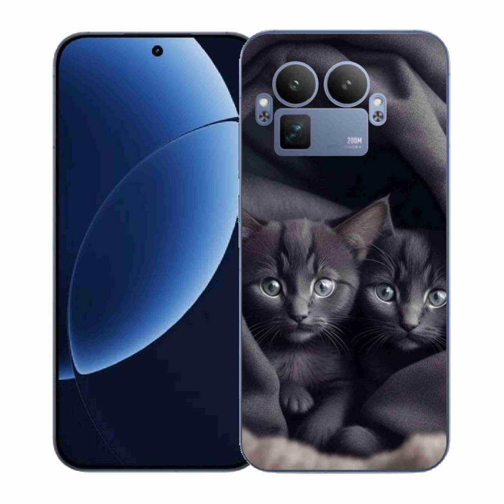 Gél borítás mmCase a Realme GT 8 Pro készülékhez - cat duo