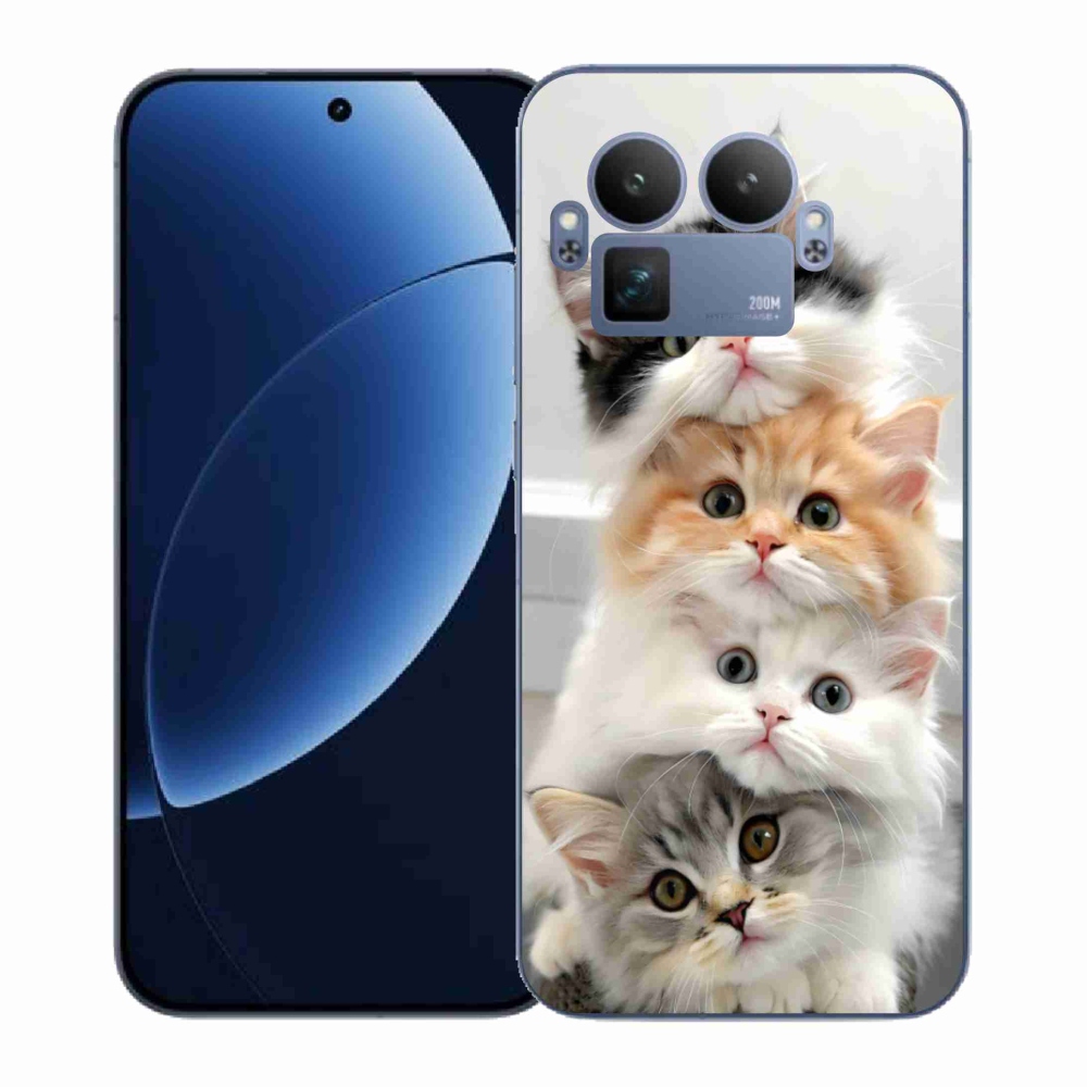Gél borítás mmCase a Realme GT 8 Pro készülékhez - cat gang