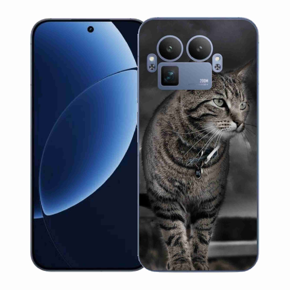 Gél borítás mmCase a Realme GT 8 Pro készülékhez - macska