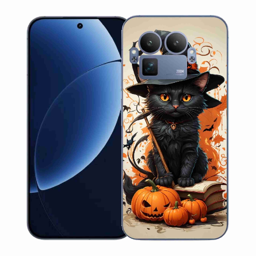 Zselés borítás mmCase a Realme GT 8 Pro készülékhez - cat wizard