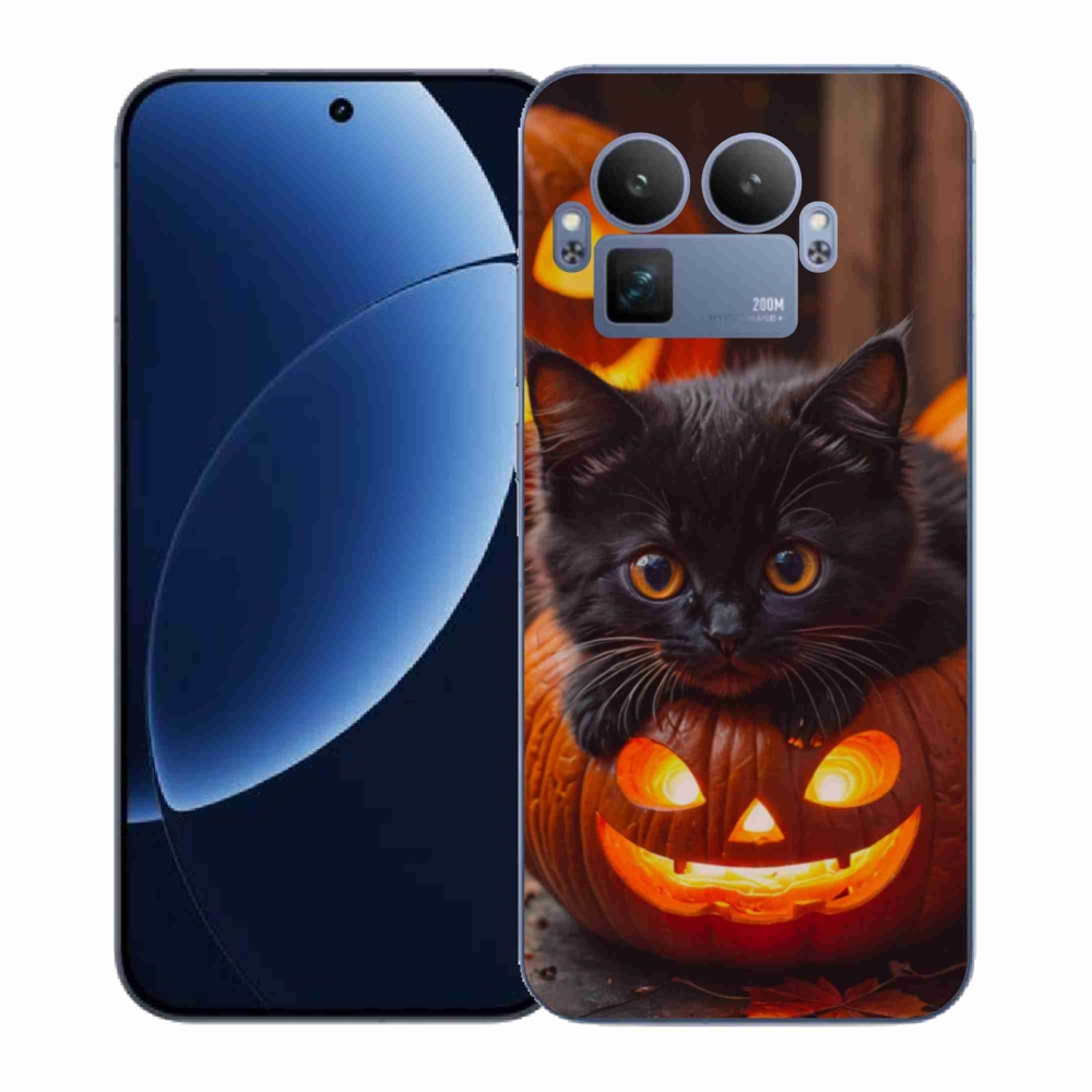 Gél borítás mmCase a Realme GT 8 Pro készülékhez - cica és tök