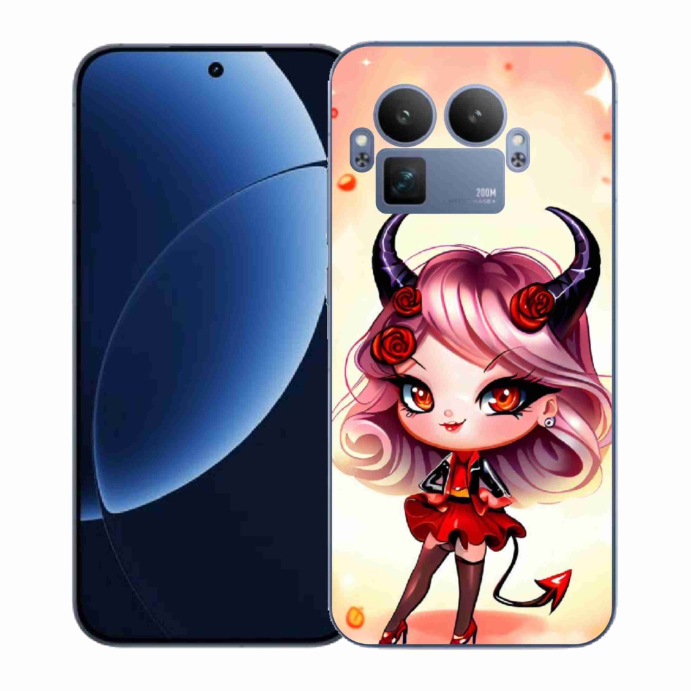 Gél borítás mmCase a Realme GT 8 Pro készülékhez - rajzfilmördög