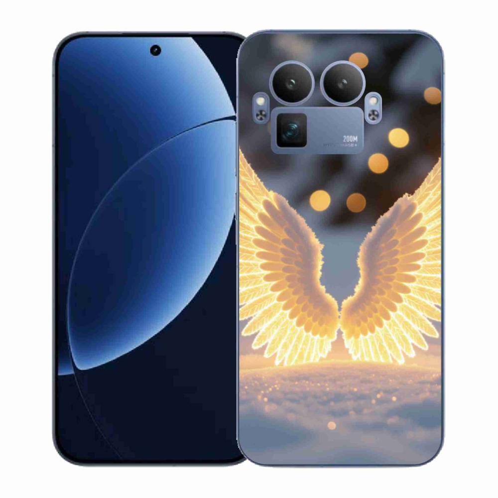 Gél borítás mmCase a Realme GT 8 Pro-hoz - szárnyak