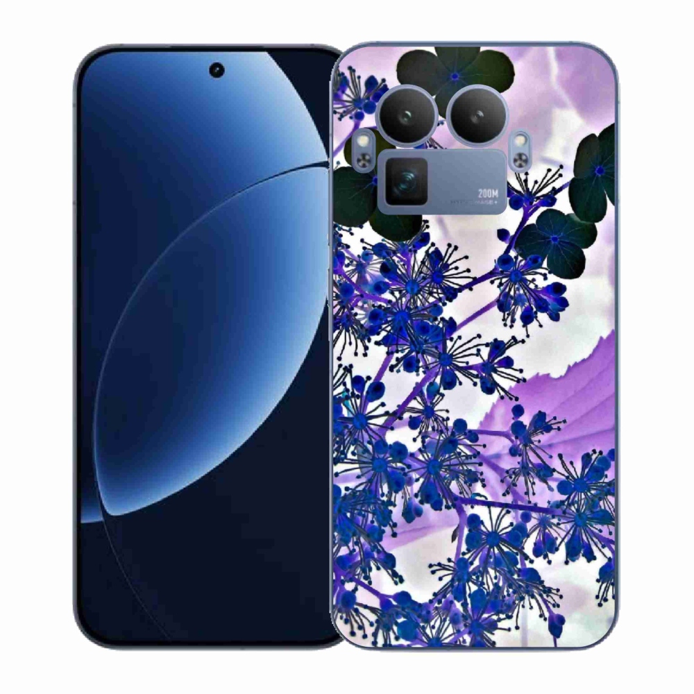 Zselés borítás mmCase a Realme GT 8 Pro készülékhez - hortenzia virág