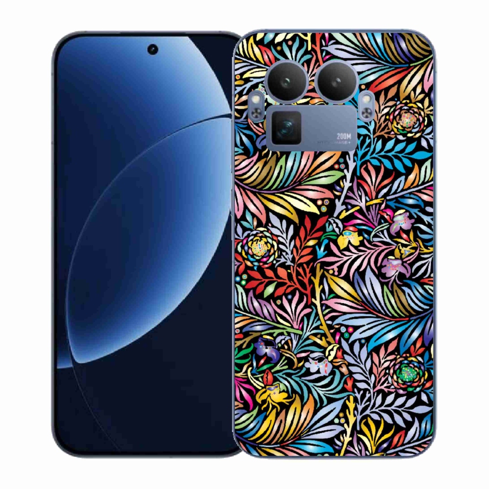 Gél borítás mmCase a Realme GT 8 Pro készülékhez - virágok 5