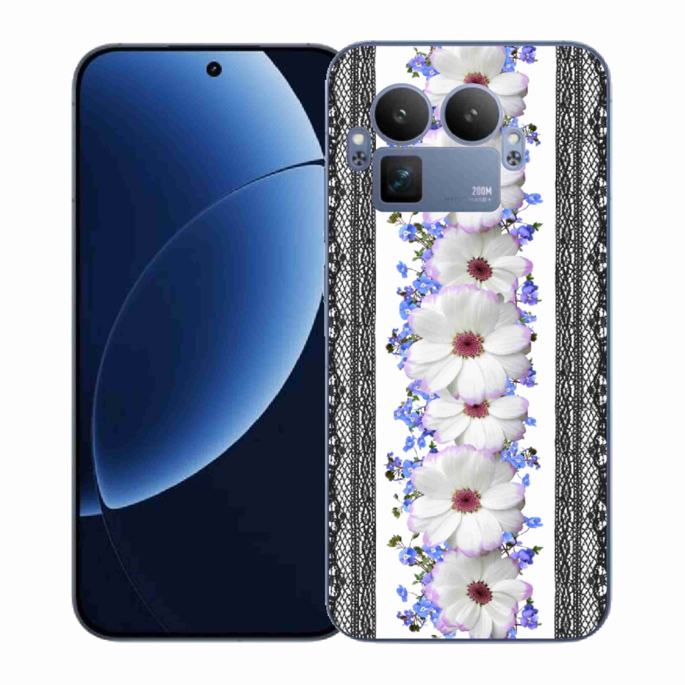 Gél borítás mmCase a Realme GT 8 Pro készülékhez - virágok 8