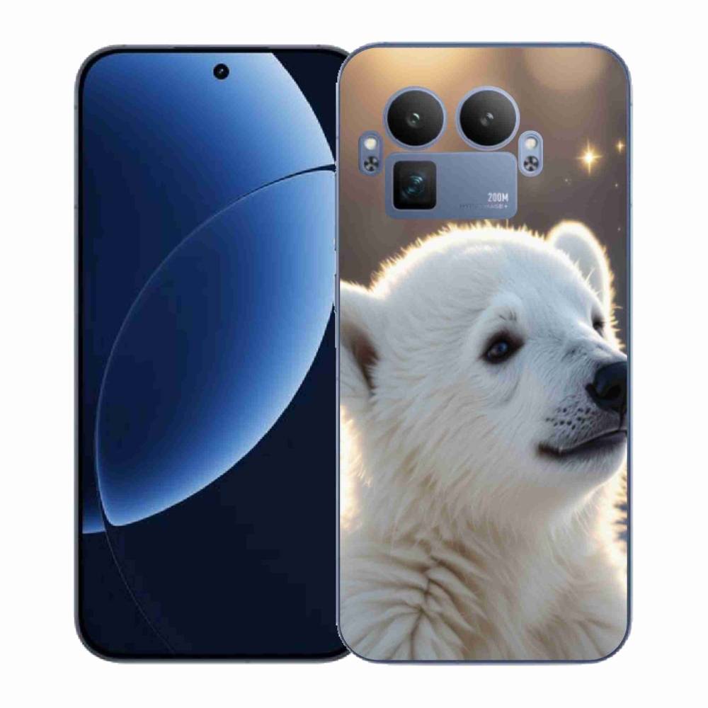 Gél borítás mmCase a Realme GT 8 Pro készülékhez - jegesmedve