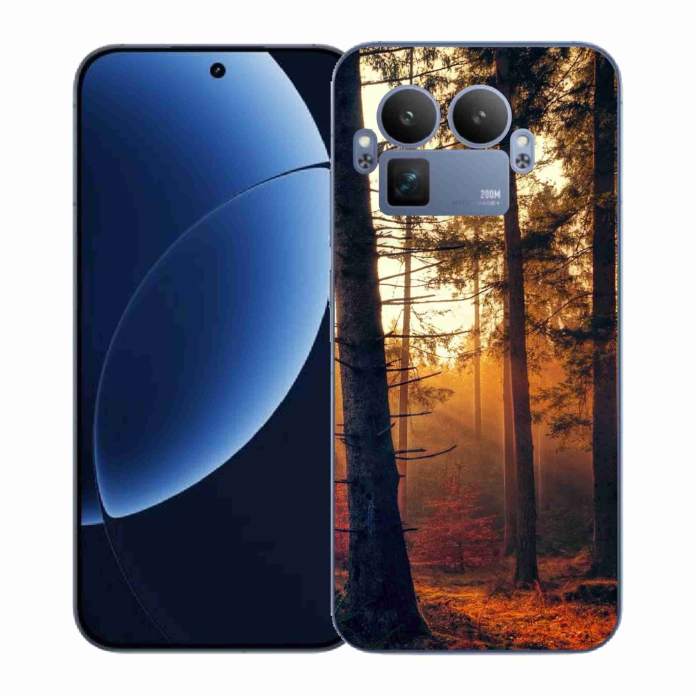 Gél borítás mmCase a Realme GT 8 Pro készülékhez - erdő