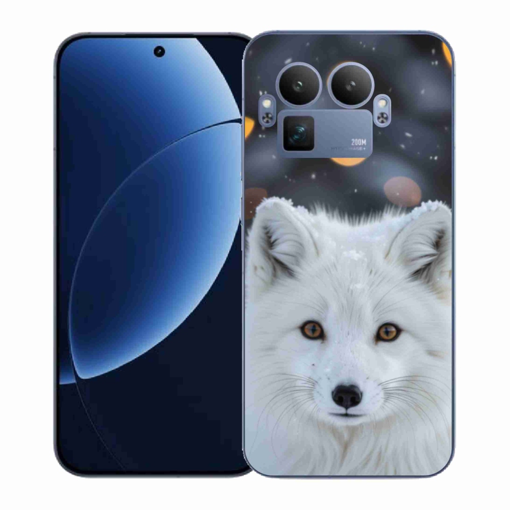 Gél borítás mmCase a Realme GT 8 Pro készülékhez - polár róka