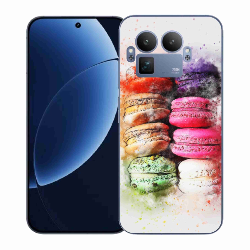 Gél borítás mmCase a Realme GT 8 Pro készülékhez - makrók