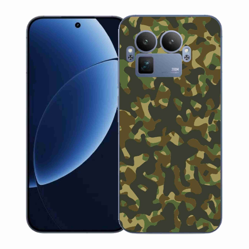 Zselés borítás mmCase a Realme GT 8 Pro készülékhez - álcázó mintázat 1