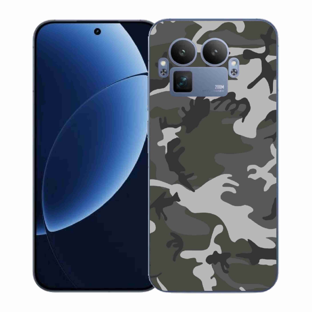 Zselés borítás mmCase a Realme GT 8 Pro készülékhez - álcázó mintás