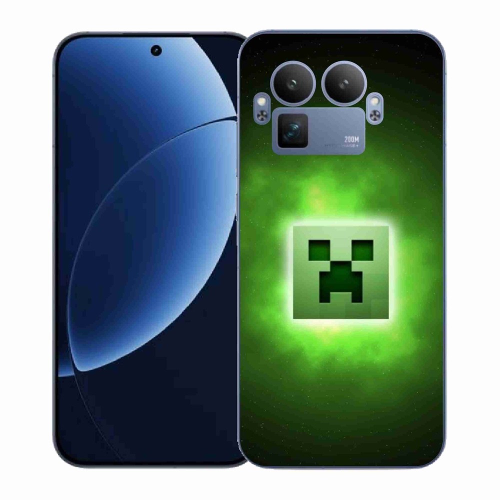 Gél borítás mmCase a Realme GT 8 Pro készülékhez - minecraft