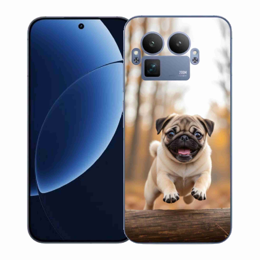 Gél borítás mmCase a Realme GT 8 Pro készülékhez - mopsz 2