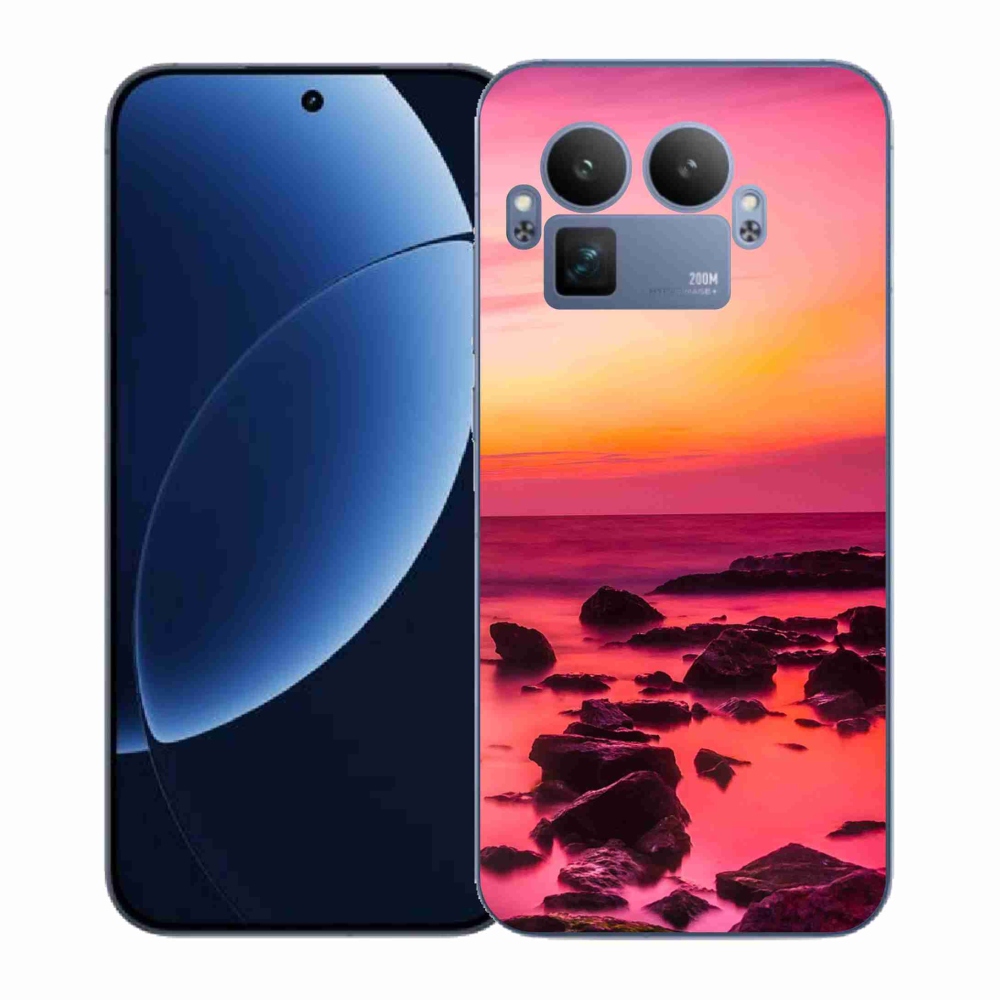 Zselés borítás mmCase a Realme GT 8 Pro készülékhez - Sea and Glow