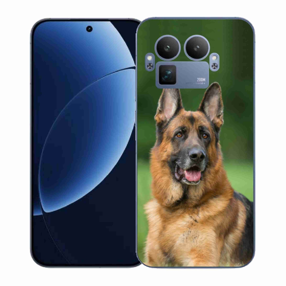 Gél borítás mmCase a Realme GT 8 Pro készülékhez - Német juhászkutya