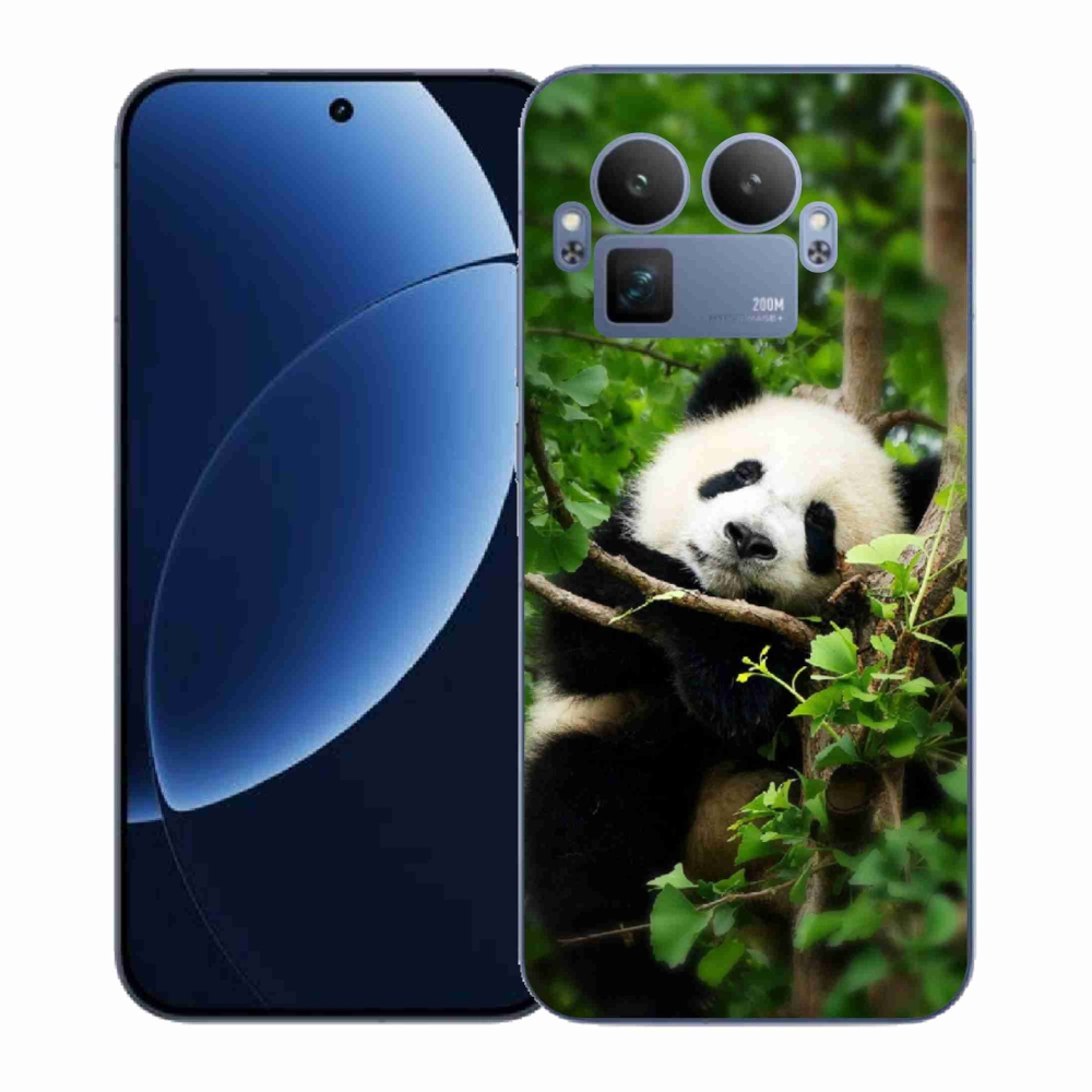 Gél borítás mmCase a Realme GT 8 Pro készülékhez - panda