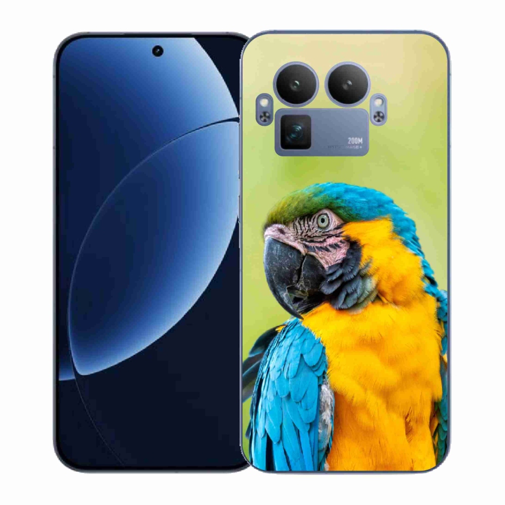 Gél borítás mmCase a Realme GT 8 Pro készülékhez - parrot ara 2
