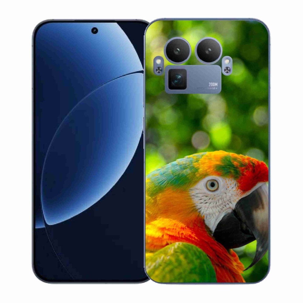 Gél borítás mmCase a Realme GT 8 Pro készülékhez - parrot ara 3