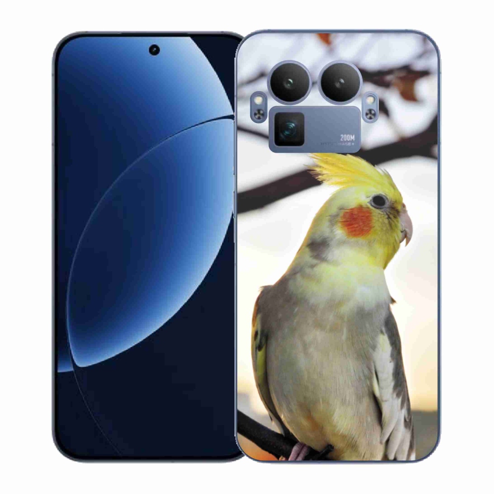 Gél borítás mmCase a Realme GT 8 Pro készülékhez - papagáj korela