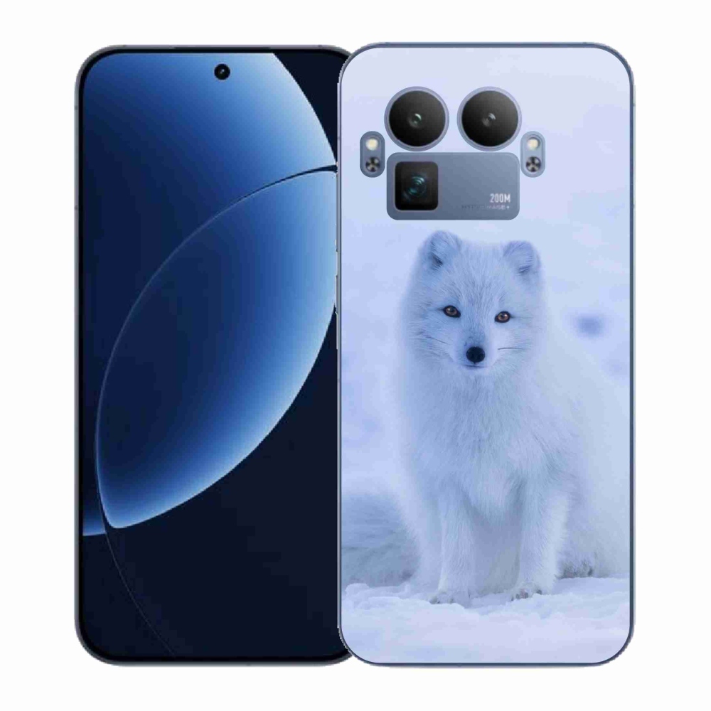 Gél borítás mmCase a Realme GT 8 Pro készülékhez - polár róka
