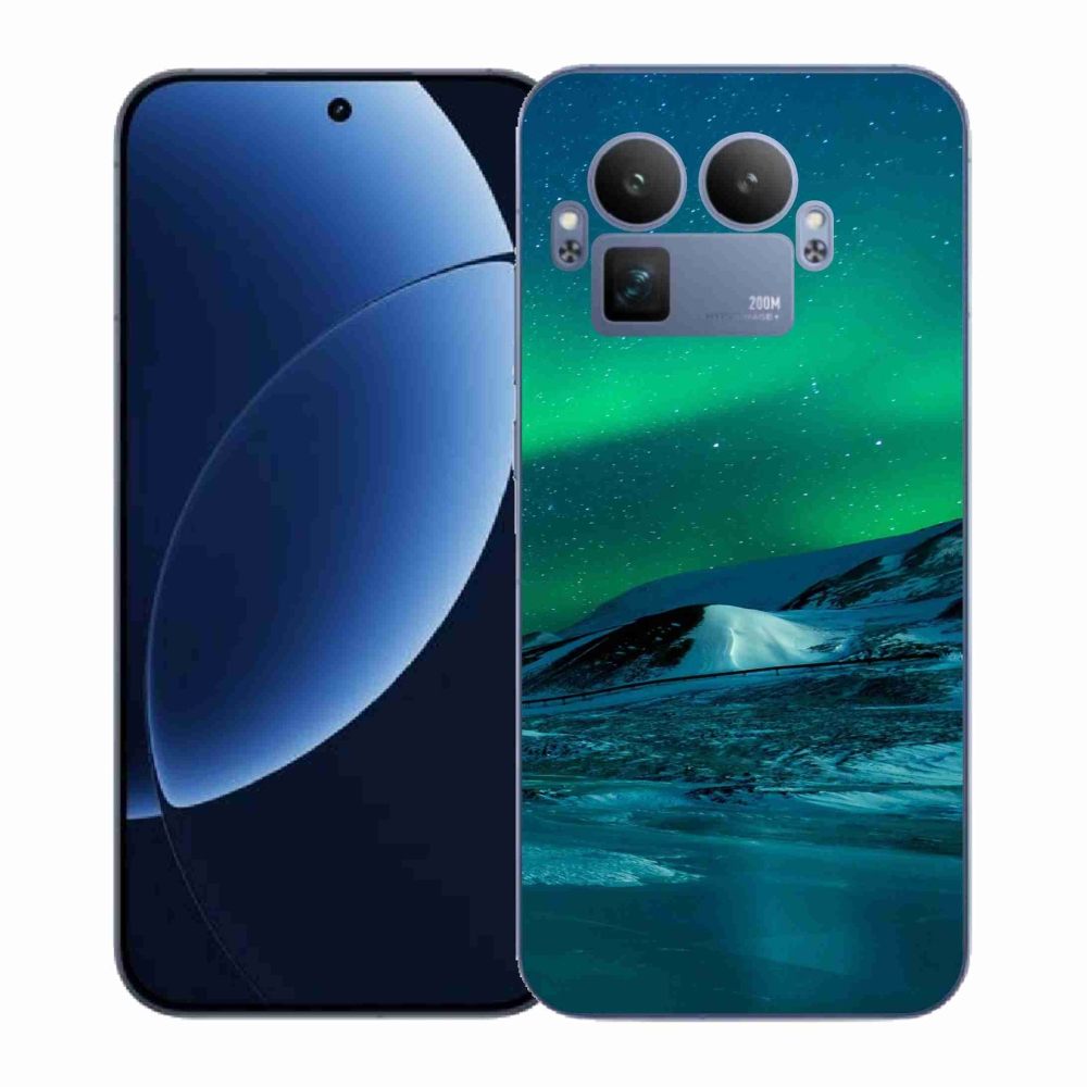 Gél borítás mmCase a Realme GT 8 Pro készülékhez - sarki fény