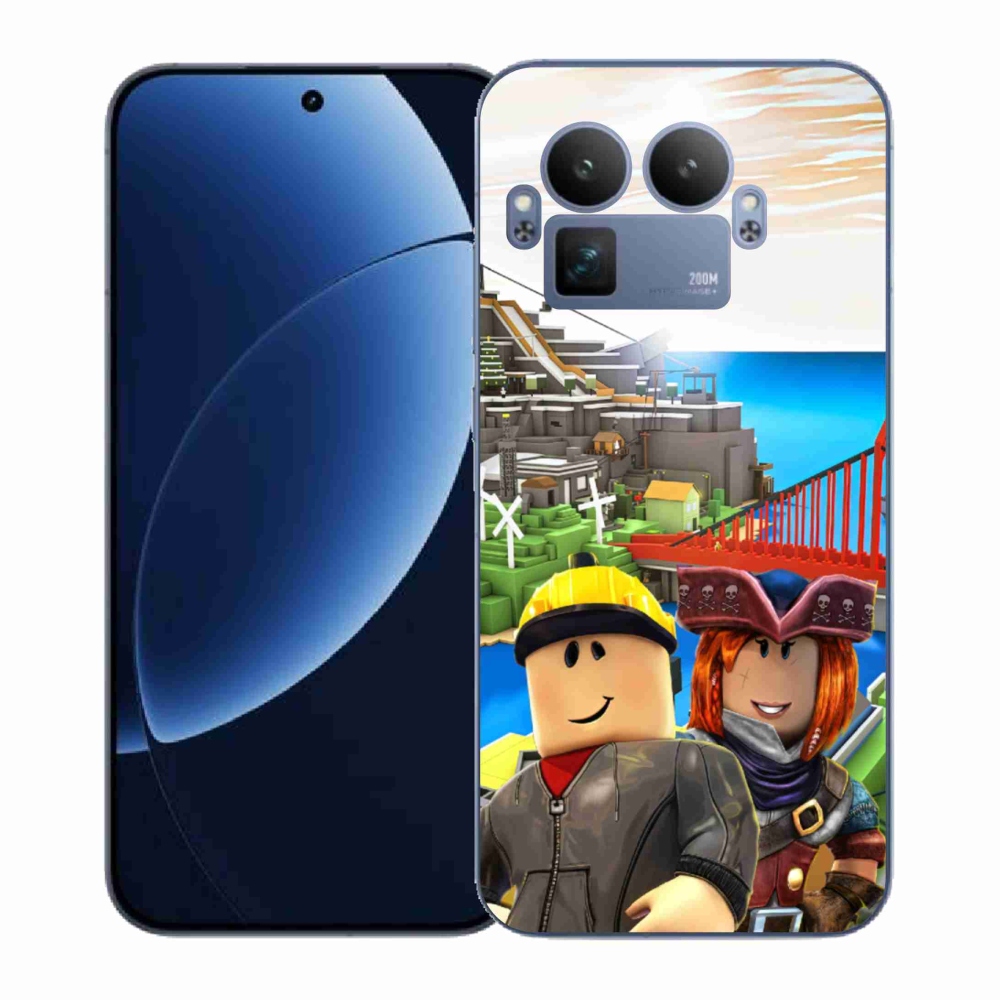 Gél borítás mmCase a Realme GT 8 Pro készülékhez - roblox 1