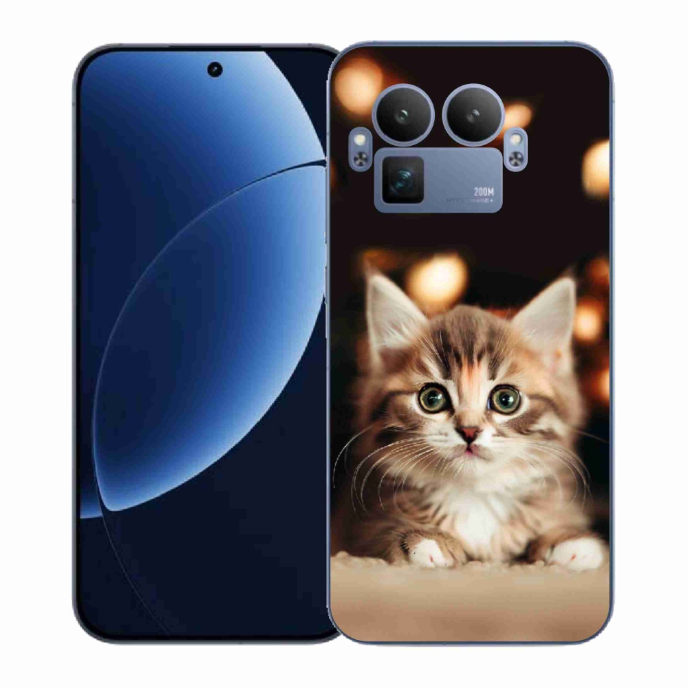 Gél borítás mmCase a Realme GT 8 Pro készülékhez - aranyos cica 2