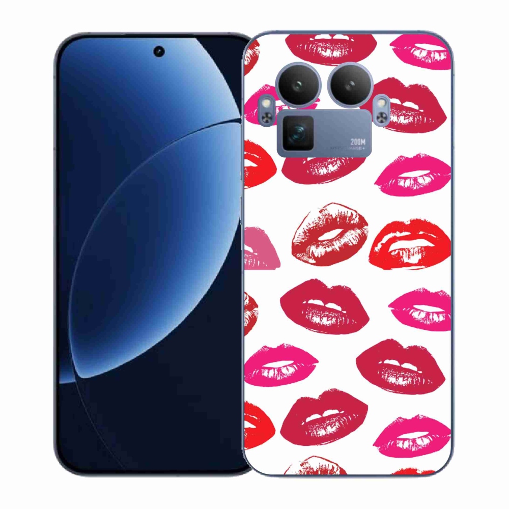 Gél borítás mmCase a Realme GT 8 Pro készülékhez - Ajkak