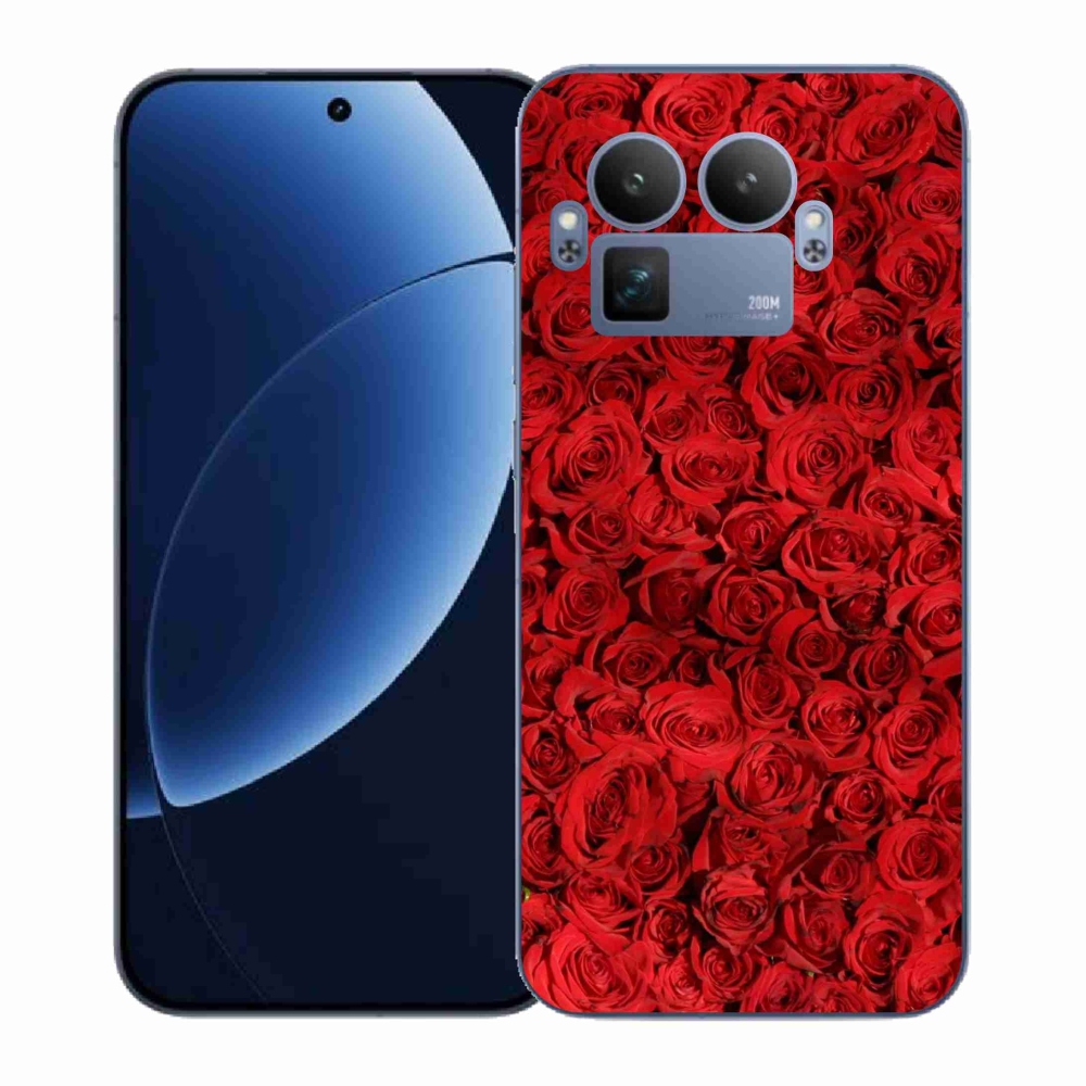 Gél borítás mmCase a Realme GT 8 Pro készülékhez - rózsaszínű